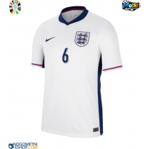 Moški Nogometni dresi Anglija Marc Guehi #6 Domači EP 2024 Kratek Rokav